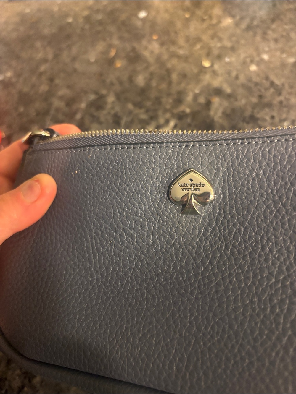 Kate spade Slate Blue Wristlet Bag - Picture 3 of 3